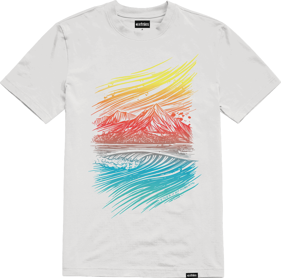 Etnies Norge Hvit Rp Scenic Tee